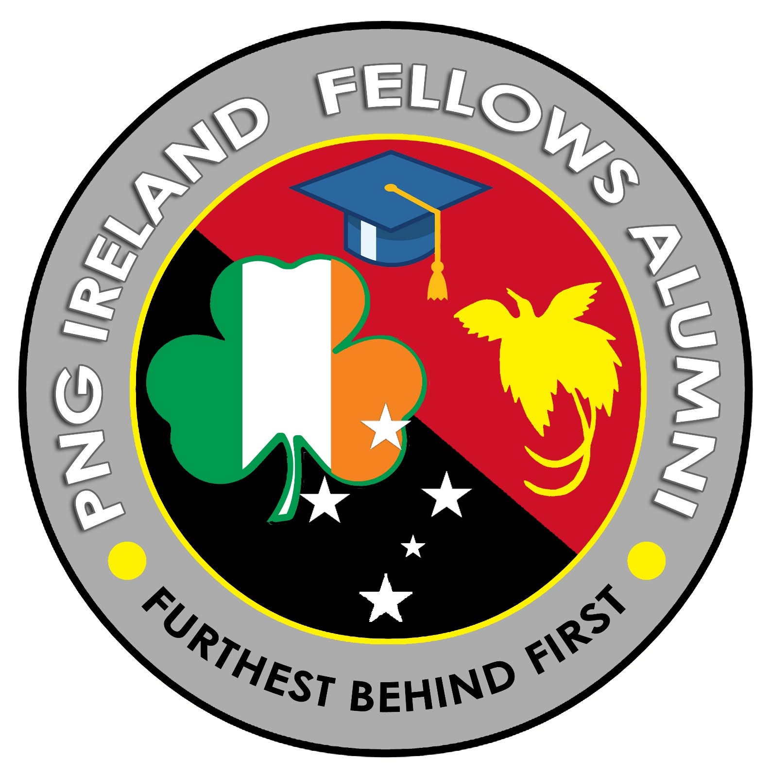 PNG Ireland Fellows Alumni crest